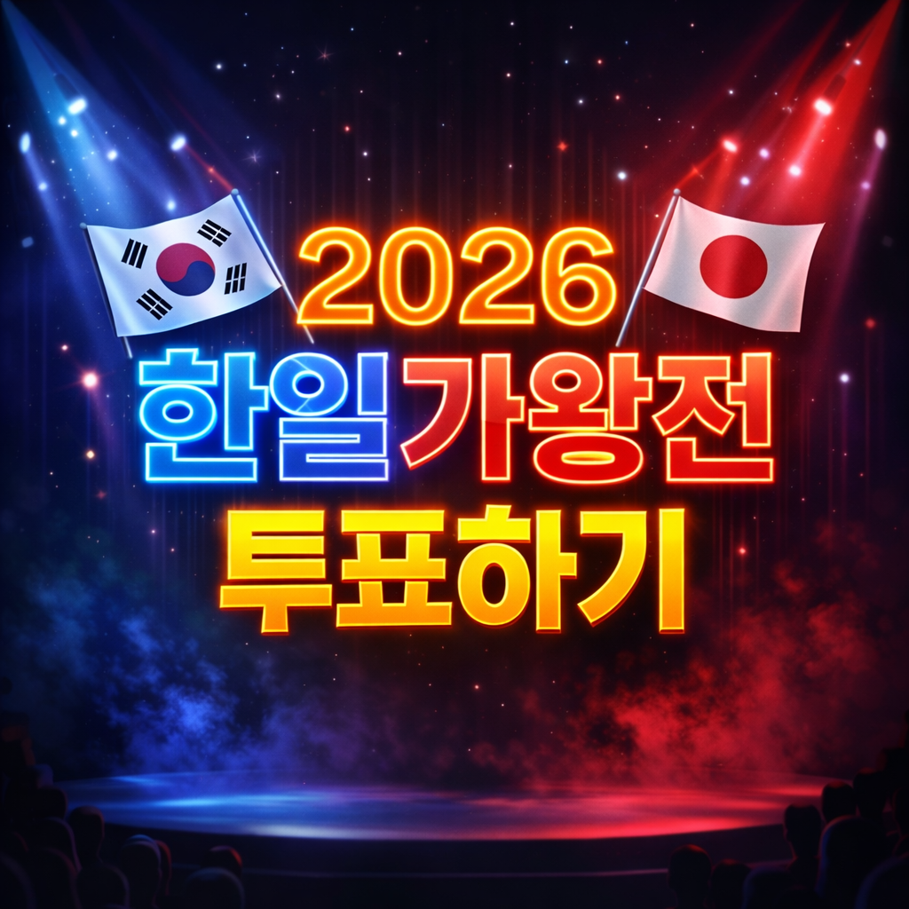 2026 한일가왕전 투표하기